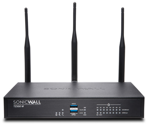 SonicWALL TZ500 Wireless-AC with 8x5 Support Bundle (1 Year)