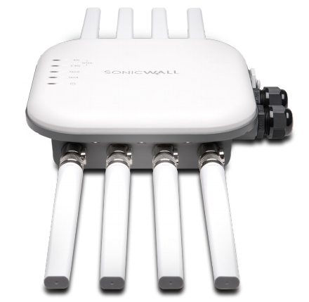 SonicWave 432o Wireless Access Point with Secure Cloud WiFi Management and Support 3 Year (Multi-Gigabit 802.3at PoE+)